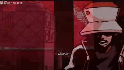 Glitchy red but japanese