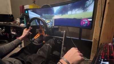 Got a perfect MaRae barrel roll trying for a world record.