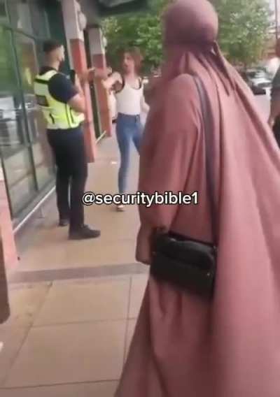 Meanwhile at Morrisons another dissatisfied shoplifter.