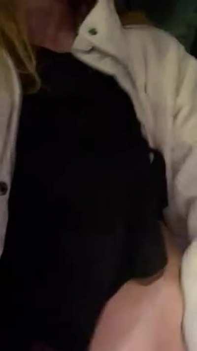 Waiting for my kids in the parking lot. Getting antsy. [GIF]