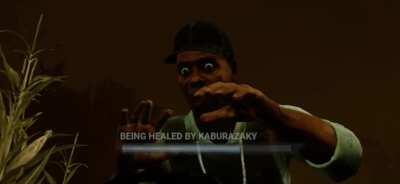 Your face when spine chill has been triggered for 10 seconds, but the person you are healing is on death hook.