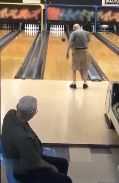 Grandpa still got the skills