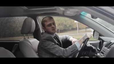 Dude is on a mission 