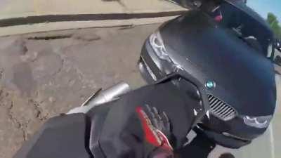 He has 1 meter distance