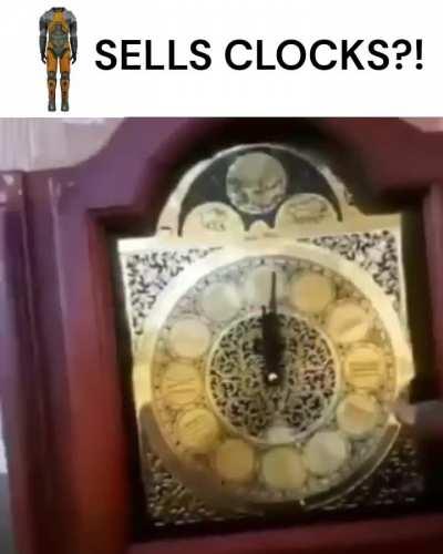 HEV SUIT SELLS CLOCKS?!