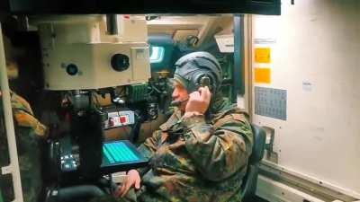 Ukraine's German supplied Panzerhaubitze 2000 155 mm self-propelled howitzer at work - EXTENDED & Higher Quality Video - Location unknown - Source, Telegram