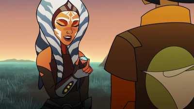 Ahsoka trolls Ezra