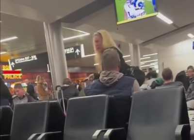 The airport is a wild place now 💀