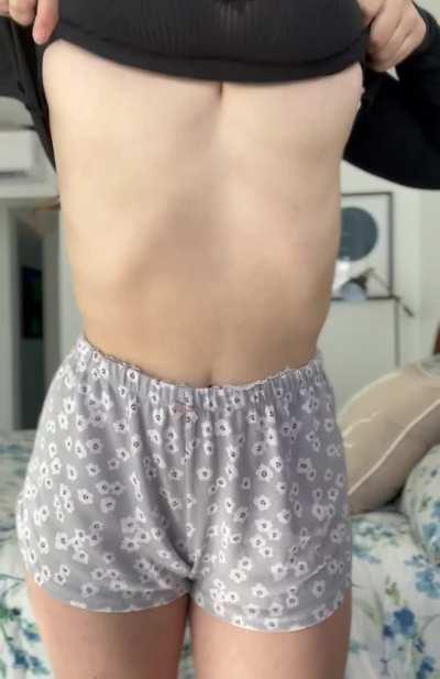 My buttons can barely contain my boobies