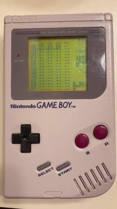 I did another song on the GameBoy! Here’s Determination