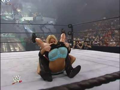 Trish Stratus vs. Stacy Keibler in a Bra And Panties Match