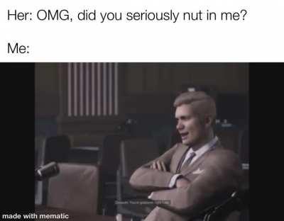 Don’t hate the player, hate the game.