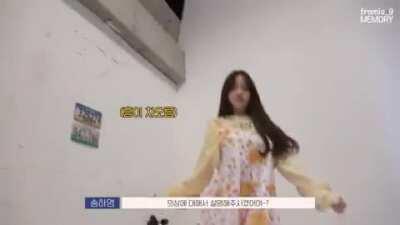 Jisun cant stop dancing