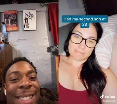 He only has a question