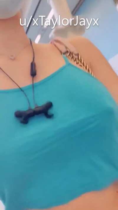 Dressing like this in public so everyone knows I'm a fuck doll