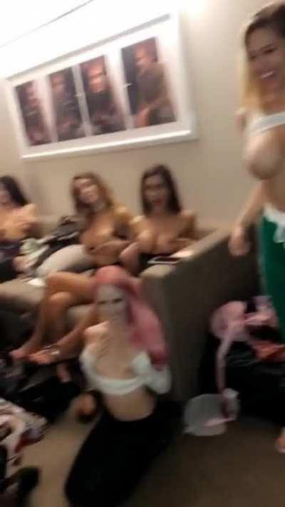 Tits and lots of them