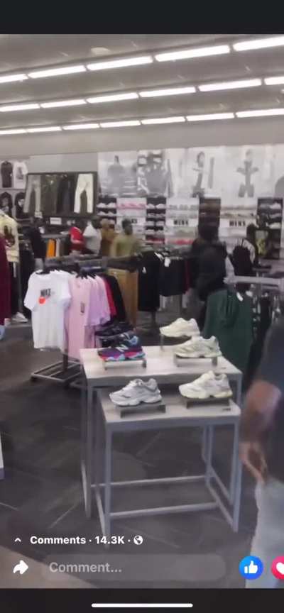 Brawl between gang opps at a Hibbett Sports escalates to shootout