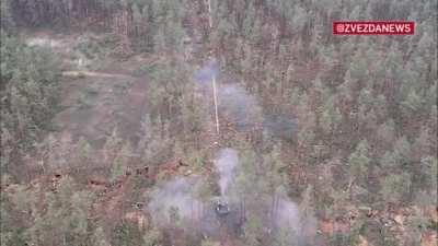 RU pov: Rare footage of a BMPT 