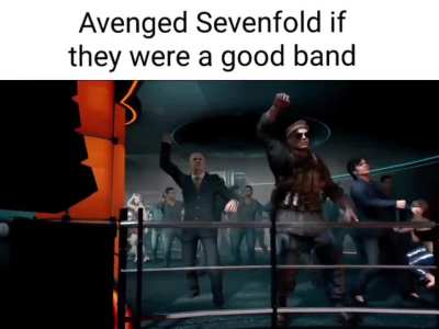 Avenged Sevenfold if they were a good band