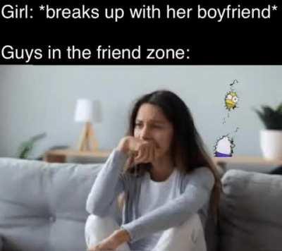 Offers “shoulder” to cry on