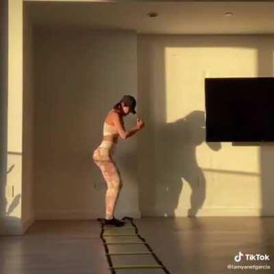 Yanet Garcia's workout routine