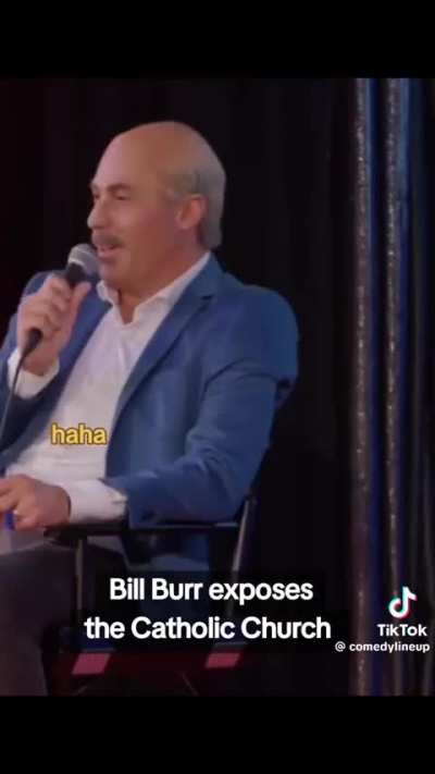 To keep Bill Burr on rails in a live interview.