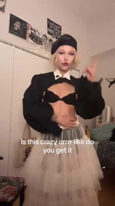 Is this crazy orrrr like do you get it? - Grace VanderWaal (TT)