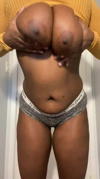 Use my tits as target practice. I hope you have good aim ;)