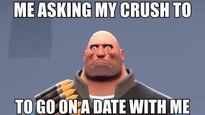 Me asking my crush to go on a date with me