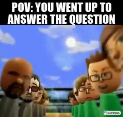 The boys be staring a hole in you