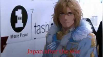 This perfectly sums up Japan's history before and after the war.