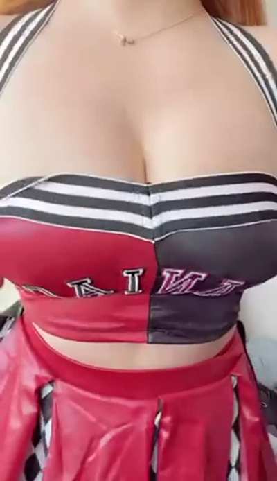 Just look at these tits, they were clearly made for bouncing!