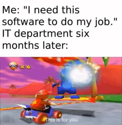 I don't even remember asking for it