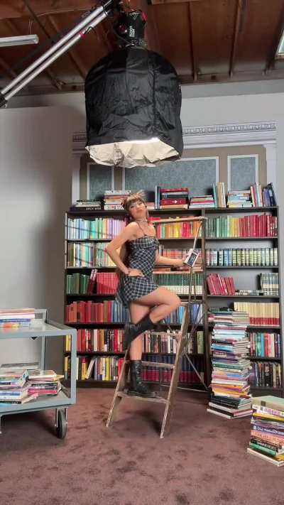 Xochitl Gomez Pretty in Plaid for Hot Topic Social Collision