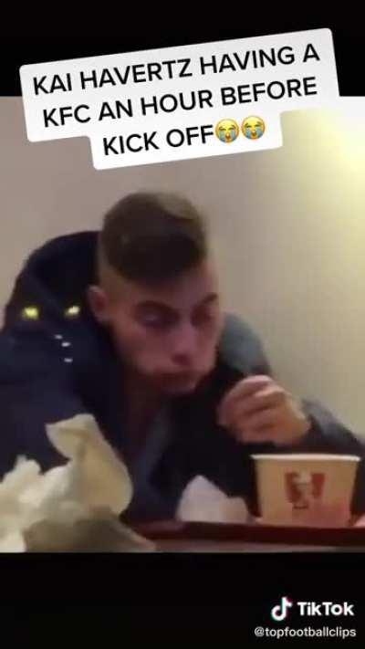 poor lad was nervous