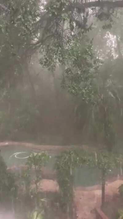 Thunderstorm in Houston