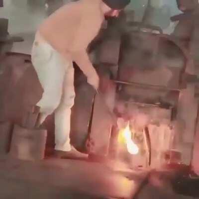 Hot steel rolling mill in India