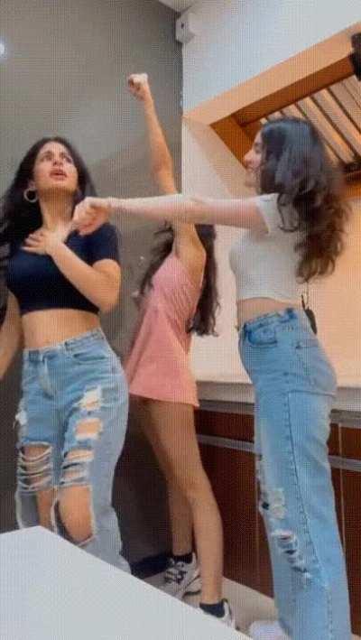 Three Indian Dancers! Black, Pink or White?