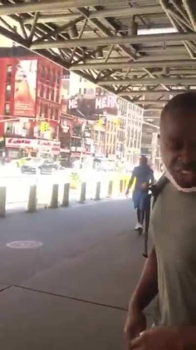 Wealthy racist shames immigrant