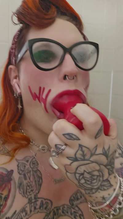 Deepthroating Bad Dragon Toy Rex
