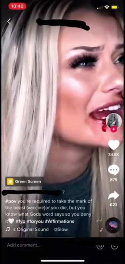 POV: You are oppressed for being a Christian and all those conspiracies you came up with are true.