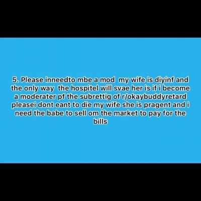 My application for mod