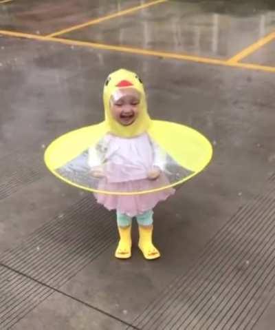 Duck raincoat 😍