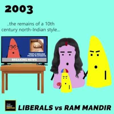 Liberals vs Ram mandir