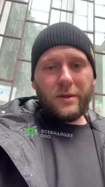 Horrifying: Ukrainian almost killed by missile strike while recording video runs for cover