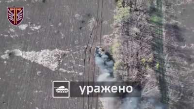 Ukrainian 77th Airmobile Brigade repelled a Russian mechanized assault in the Kupyansk direction. April 13, 2025