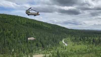 The removal of the van where Christopher McCandless died and inspired the movie Into The Wild