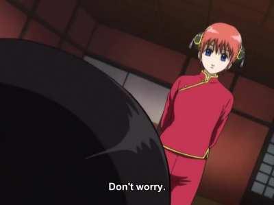 I have no idea how they didn't get sued for this [Gintama]