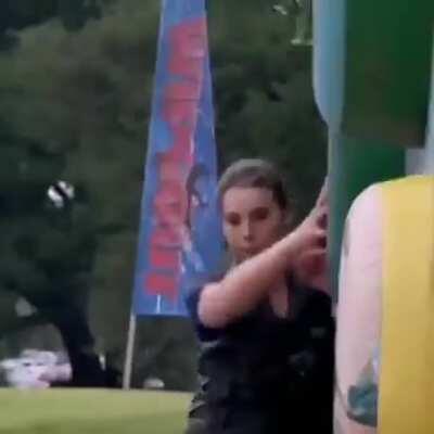 HMFT after I appear on this game show and break my neck.... repeatedly