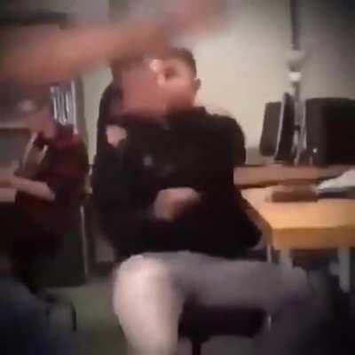 He was snapped like a twig